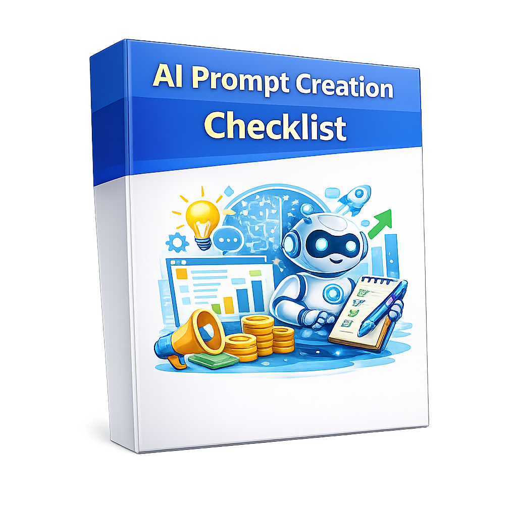 FREE AI Prompt Creation Checklist