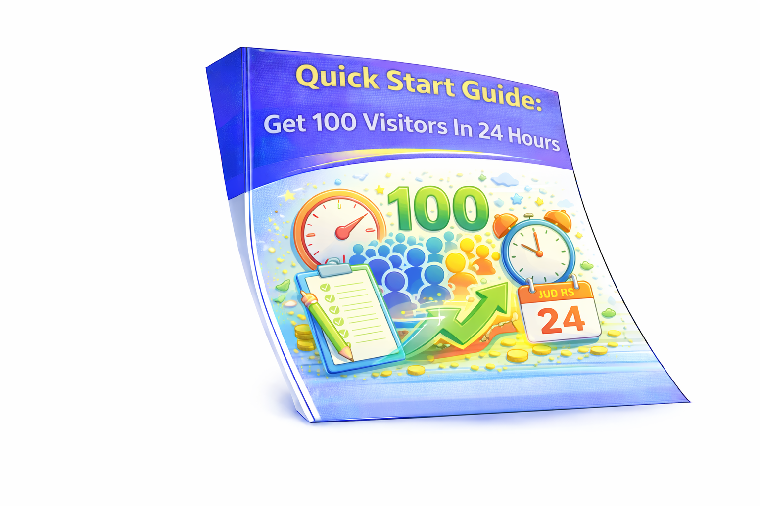 100 Visitors in 24 Hours